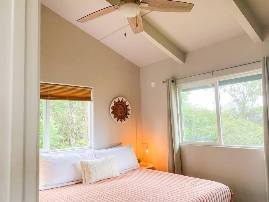 Hibiscus Hale, Full Kitchen, King Bed, Parking Apartment Keaau Exterior photo